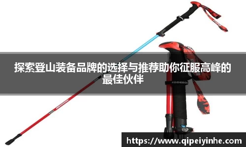 探索登山装备品牌的选择与推荐助你征服高峰的最佳伙伴